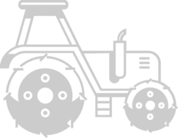 ferme équipement tracteur vecteur