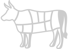vache des animaux de la ferme vecteur