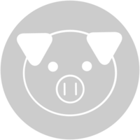 ferme animal porc vecteur