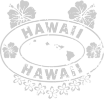 timbre Publier Hawaii vecteur