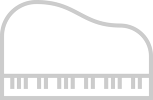 piano vecteur