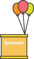 stand de limonade vecteur