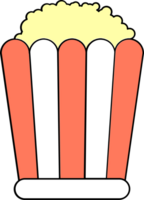 pop corn vecteur