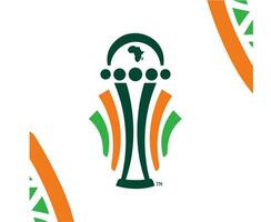 pouvez Ivoire côte 2023 symbole africain tasse de nations Football conception vecteur