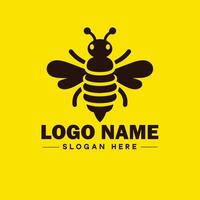 abeille logo insecte mon chéri abeille moderne minimaliste affaires logo icône modifiable vecteur