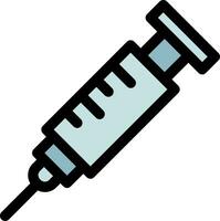 conception d'icône créative de seringue vecteur