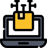 conception d'icône créative de produit vecteur