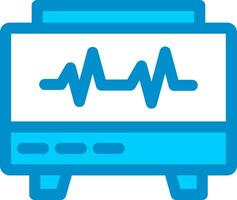 conception d'icône créative moniteur ekg vecteur