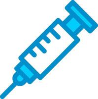 conception d'icône créative de seringue vecteur