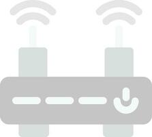 conception d'icône créative de routeur wifi vecteur