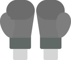 conception d'icônes créatives de gants de boxe vecteur