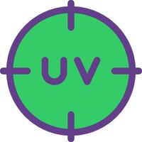 conception d'icône créative uv vecteur