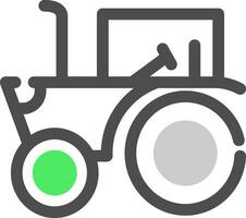 conception d'icône créative de tracteur vecteur