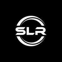 slr lettre logo conception, inspiration pour une unique identité. moderne élégance et Créatif conception. filigrane votre Succès avec le frappant cette logo. vecteur