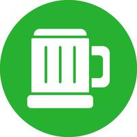 conception d'icône créative pinte de bière vecteur