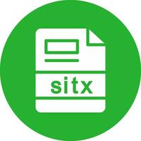 sitx Créatif icône conception vecteur