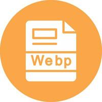 webp Créatif icône conception vecteur