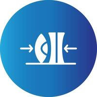 haute indice lentilles Créatif icône conception vecteur