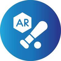 ar base-ball Créatif icône conception vecteur
