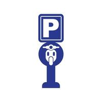 parking zone circulation signe icône, vecteur illustration symbole conception