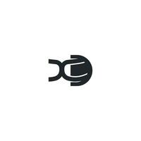 dx, xd, ré et X abstrait initiale monogramme lettre alphabet logo conception vecteur