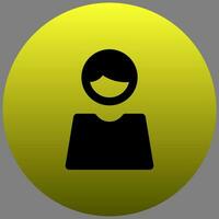 avatar utilisateur profil icône conception vecteur