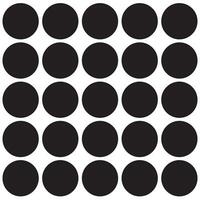 blanc Contexte avec noir polka points vecteur