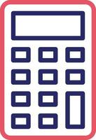 icône de vecteur de calculatrice