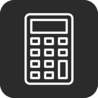 icône de vecteur de calculatrice