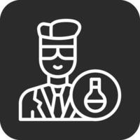 icône de vecteur de chimiste
