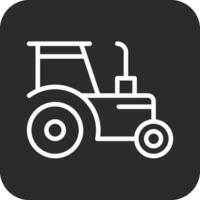 icône de vecteur de tracteur