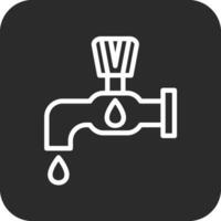 icône de vecteur de robinet d'eau