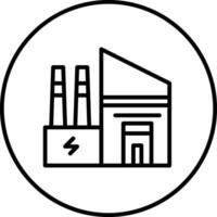 icône de vecteur d'énergie géothermique