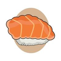 illustration de Saumon Sushi vecteur