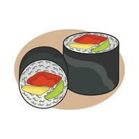 illustration de Sushi vecteur