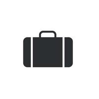 voyage, bagages, tourisme, bagages, icône vectorielle de l'aéroport pour le web et l'application mobile. vecteur libre