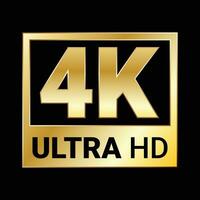 texte ultra hd 4k vecteur