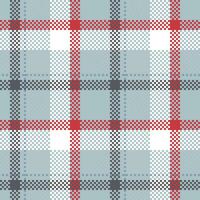 plaids modèle transparent. damier modèle traditionnel Écossais tissé tissu. bûcheron chemise flanelle textile. modèle tuile échantillon inclus. vecteur