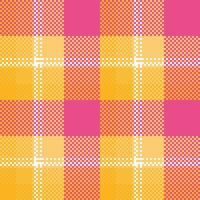 plaids modèle transparent. Écossais plaid, sans couture tartan illustration vecteur ensemble pour foulard, couverture, autre moderne printemps été l'automne hiver vacances en tissu imprimer.