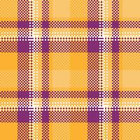 Écossais tartan modèle. tartan sans couture modèle flanelle chemise tartan motifs. branché carrelage pour fonds d'écran. vecteur