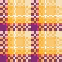 Écossais tartan modèle. vichy motifs traditionnel Écossais tissé tissu. bûcheron chemise flanelle textile. modèle tuile échantillon inclus. vecteur