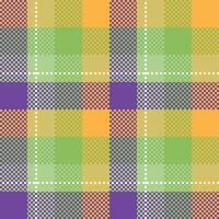 Écossais tartan modèle. classique plaid tartan flanelle chemise tartan motifs. branché carrelage pour fonds d'écran. vecteur