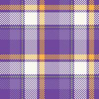 Écossais tartan modèle. tartan plaid vecteur sans couture modèle. flanelle chemise tartan motifs. branché carrelage pour fonds d'écran.