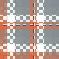tartan modèle transparent. pastel classique pastel Écossais tartan conception. pour chemise impression, vêtements, Robes, nappes, couvertures, literie, papier, couette, tissu et autre textile des produits. vecteur
