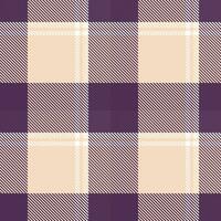 Écossais tartan plaid sans couture modèle, vérificateur modèle. pour foulard, robe, jupe, autre moderne printemps l'automne hiver mode textile conception. vecteur