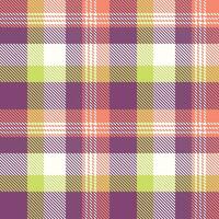 Écossais tartan plaid sans couture modèle, tartan plaid modèle transparent. modèle pour conception ornement. sans couture en tissu texture. vecteur illustration