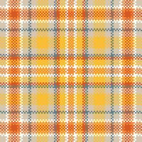 tartan sans couture modèle. vichy motifs traditionnel Écossais tissé tissu. bûcheron chemise flanelle textile. modèle tuile échantillon inclus. vecteur