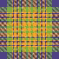 Écossais tartan modèle. plaid motifs sans couture pour foulard, robe, jupe, autre moderne printemps l'automne hiver mode textile conception. vecteur