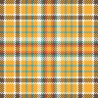 tartan modèle transparent. sucré sucré plaids modèle traditionnel Écossais tissé tissu. bûcheron chemise flanelle textile. modèle tuile échantillon inclus. vecteur