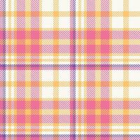 tartan plaid vecteur sans couture modèle. plaid motifs transparent. traditionnel Écossais tissé tissu. bûcheron chemise flanelle textile. modèle tuile échantillon inclus.